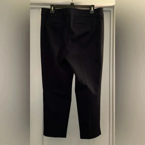 Talbots Chatham Crop Navy Blue Pants - Picture 2 of 10